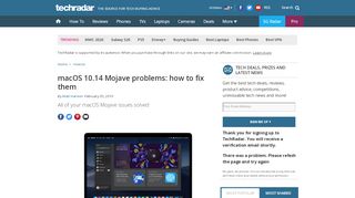 
                            12. macOS OS 10.14 Mojave problems and how to fix them | ...
