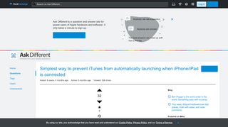 
                            13. macos - Simplest way to prevent iTunes from automatically ...