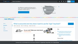 
                            3. macos - What is accountsd and why does it want to use the 