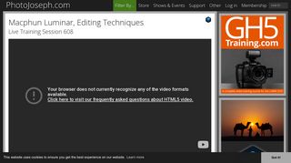 
                            7. Macphun Luminar, Editing Techniques — Live Training Session 608