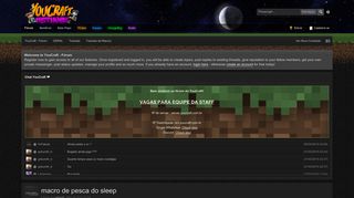 
                            7. macro de pesca do sleep - Tutoriais de Macros - YouCraft - Fórum