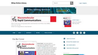 
                            10. Macromolecular Rapid Communications - Wiley Online Library