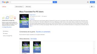 
                            6. Macs Translated For PC Users - Resultado de Google Books