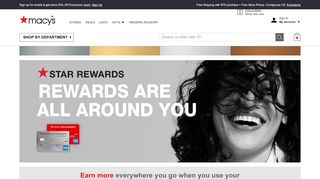 
                            9. Macy's American Express - Macy's Star Rewards