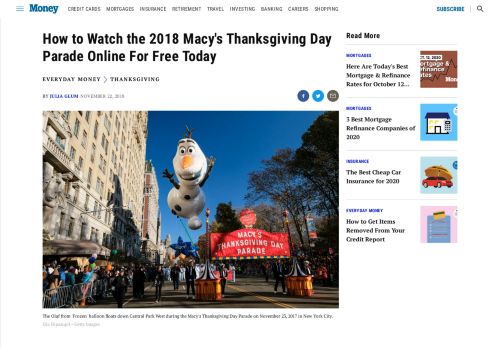 
                            7. Macys Thanksgiving Day Parade 2018: How to Watch Online Free ...
