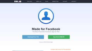 
                            13. Made for Facebook for Mac - FIPLAB