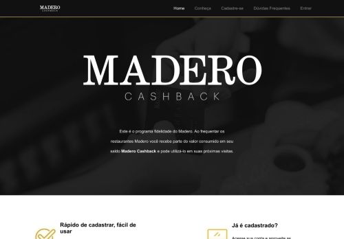 
                            11. Madero Fidelidade | Restaurante Madero