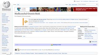 
                            13. Madhyanchal Gramin Bank - Wikipedia