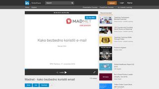 
                            6. Madnet - kako bezbedno koristiti email - SlideShare