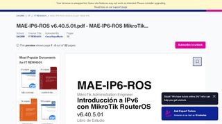 
                            11. MAE-IP6-ROS v6.40.5.01.pdf - Course Hero