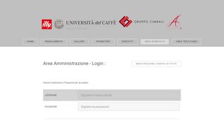 
                            8. MAESTRI DELL'ESPRESSO JUNIOR | Login