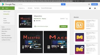 
                            11. Maestro iptv – Apps bei Google Play