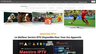 
                            1. MAESTRO IPTV: Meilleur Abonnement IPTV - IPTV France | Smart ...