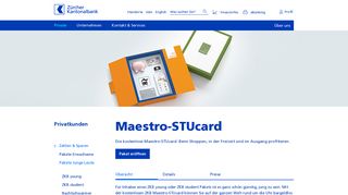 
                            3. Maestro-STUcard | zkb.ch