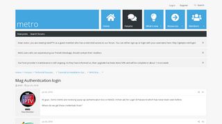 
                            9. Mag Authentication login | MAG Boxes | GenIPTV | IPTV Community ...