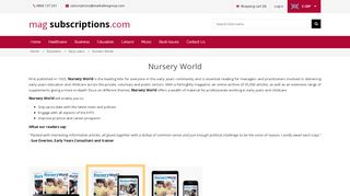 
                            10. MAG Subscriptions. Nursery World