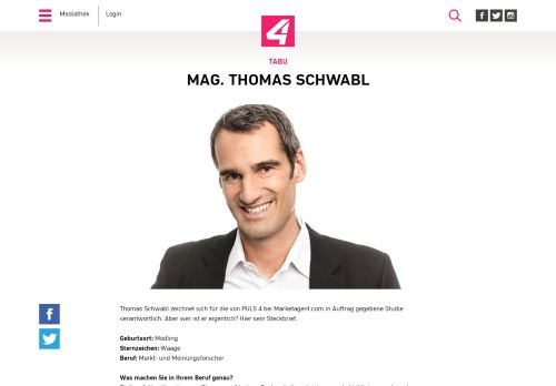 
                            13. Mag. Thomas Schwabl - puls4.com