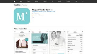
                            9. Magasin Goodie Card on the App Store - iTunes - Apple