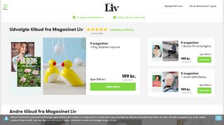 
                            2. Magasinet Liv abonnement – Se de gode tilbud her | Bonniershop