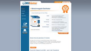 
                            5. Magazin - Börsenmagazin DaxVestor