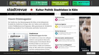 
                            11. Magazine: stadtrevue.de