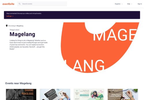 
                            12. Magelang, Indonesia Events & Things To Do | Eventbrite