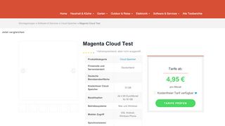 
                            11. Magenta Cloud Test 2019: Cloud-Speicher-Dienst der Telekom