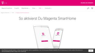 
                            9. Magenta SmartHome aktivieren | Telekom
