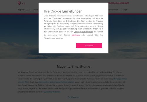 
                            2. Magenta SmartHome - MagentaCLOUD Glossar | Telekom
