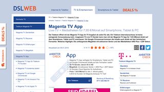 
                            13. Magenta TV App - das mobile TV- und Streaming-Angebot der Telekom