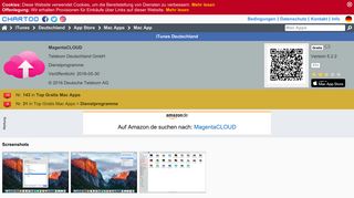 
                            9. MagentaCLOUD - Mac App - iTunes Deutschland | Chartoo