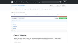 
                            12. Magento 1.9 Simple Guest Wishlist - GitHub