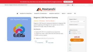 
                            9. Magento 2 EBS Payment Gateway Integration Extension - Meetanshi