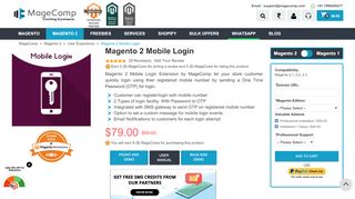 
                            6. Magento 2 Mobile Login, Secured OTP Login with Mobile Number