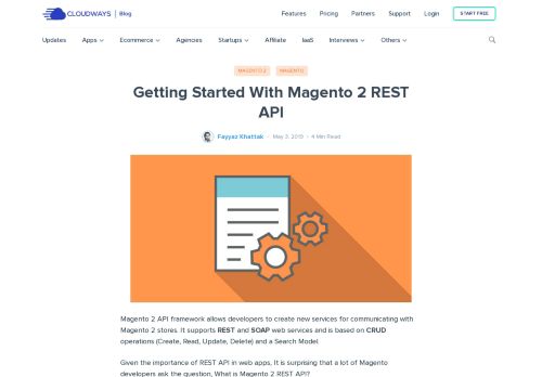 
                            10. Magento 2 REST API Advantages For Your Store - Cloudways