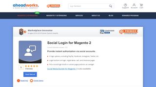 
                            10. Magento 2 Social Login Extension | Login via Facebook