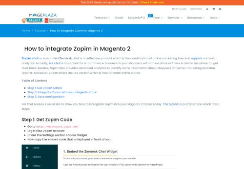 
                            7. Magento 2 Zopim - How to integrate Zopim in Magento 2 - Tutorials ...