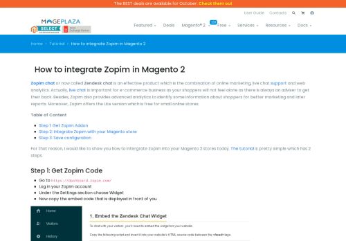 
                            11. Magento 2 Zopim - How to integrate Zopim in Magento 2 - ...