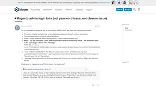 
                            10. Magento admin login fails (not password issue, not chrome issue ...