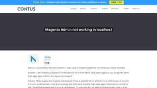 
                            4. magento admin login problem in localhost - Contus Blog