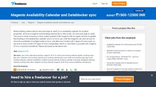 
                            8. Magento Availability Calendar and Dateblocker sync | Magento | PHP