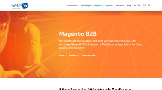 
                            7. Magento B2B für Ihr B2B E-Commerce Projekt | netz98