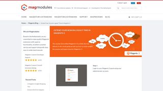 
                            8. Magento Blog - Extend Your Session Logout Time in Magento 2 ...