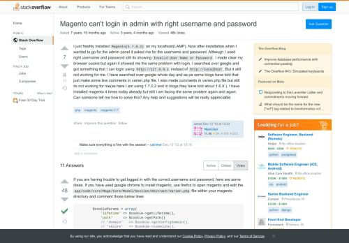 
                            12. Magento can't login in admin with right username and password ...