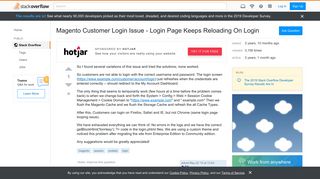 
                            8. Magento Customer Login Issue - Login Page Keeps Reloading On Login ...