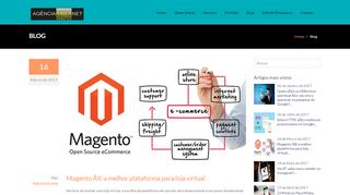 
                            9. Magento é a melhor plataforma para loja virtual - Agência Ribernet