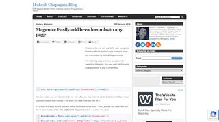 
                            13. Magento: Easily add breadcrumbs to any page | Mukesh Chapagain ...