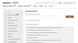 
                            5. Magento FAQ - Find Answers to Frequently Asked Questions - Amasty