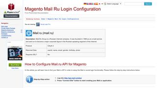 
                            10. Magento Mail Ru Login Configuration - Plumrocket Documentation