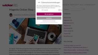 
                            12. Magento Online-Shop - Funktionsüberblick - Wicker | Agentur für ...